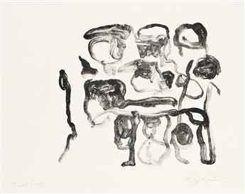 PHILIP GUSTON (1913 - 1980, AMERICAN/CANADIAN) Four prints from A Suite of Ten Lithographs.